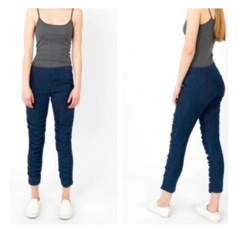Prairie Underground black size small pull on rouched pants